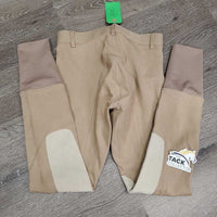 JUNIORS Hvy Cotton Euro Seat Breeches *xc/like new
