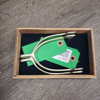 Hammerhead Spurs, Wood Box *vgc, older, scuffs, scratches & scuffs
