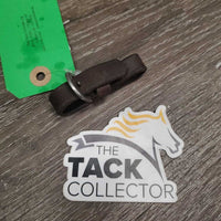 Flash Noseband Buckle Attachment ONLY *gc, clean, trimmed end
