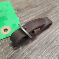 Flash Noseband Buckle Attachment ONLY *gc, clean, trimmed end

