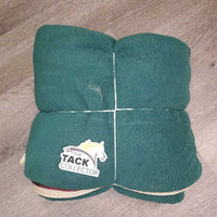 Fleece Cooler, "Modified Derby, SeaFever", tail *gc, older, v. pilly, clumpy, mnr hair, dirt, tears, threads
