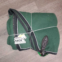 Wool Cooler, "A. Wells", tail *gc, older, mnr hair, dirt, pills, torn binding, faded
