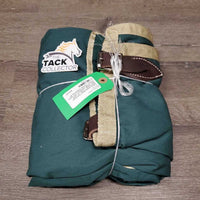 Cotton Stable Sheet "Fall Finale 1994 Champ", 0 legs *xc, clean, older, HUGE embroidery, mnr stains, puckers, threads
