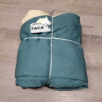 Cotton Stable Sheet "Fall Finale 1994 Champ", 0 legs *xc, clean, older, HUGE embroidery, mnr stains, puckers, threads
