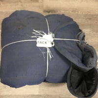 Hvy Winter Blanket, 0 legs *gc, wpf, dirty, older, pills, mnr hair, faded, stains?, rubs, snags