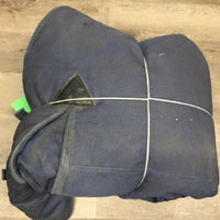 Hvy Winter Blanket, 0 legs *gc, wpf, dirty, older, pills, mnr hair, faded, stains?, rubs, snags
