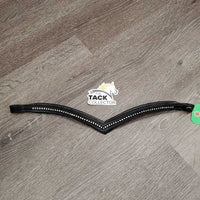 V Shaped Padded Bling Browband ONLY *xc, mnr dirty seams
