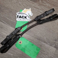 Pr Fine Soft Rolled Leather Bit Converters *vgc, clean, mnr rubs/scrapes

