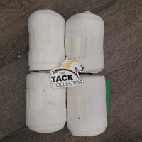 4 Fleece Polos *vgc, clean, hair, pilly
