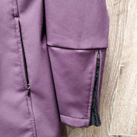 3/4 Soft Shell Coach Riding Jacket, detach hood, fleece lining *vgc, hairy lining, mnr wpf
