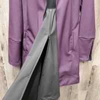 3/4 Soft Shell Coach Riding Jacket, detach hood, fleece lining *vgc, hairy lining, mnr wpf
