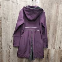 3/4 Soft Shell Coach Riding Jacket, detach hood, fleece lining *vgc, hairy lining, mnr wpf
