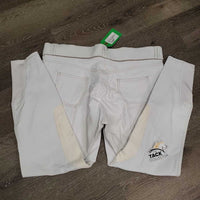 Euro Seat Breeches *vgc/gc, mnr stains, discolored seat & legs, seam puckers
