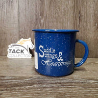 Tin Cup "Saddle Strings & Heartstrings" *vgc, sm chip
