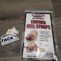 Pr Leather Western Spur Heel Straps, bag *new