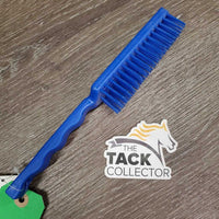Hard Brislte Plastic Mane & Tail Brush - Comb, handle, tag *new
