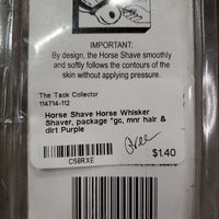 Horse Whisker Shaver, package *gc, mnr hair & dirt
