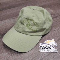 Ball Cap "Jmping Horse" *vgc, stained?dirty inner brim
