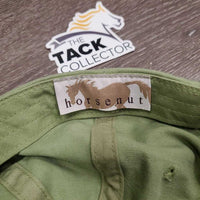 Ball Cap "Jmping Horse" *vgc, stained?dirty inner brim
