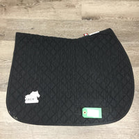 Quilt Profile Jumper Saddle Pad, piping *vgc, puckers, rubs, mnr hair

