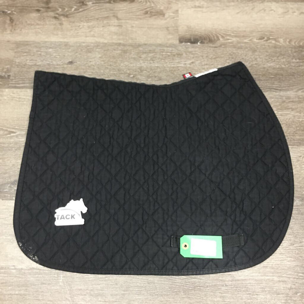 Quilt Profile Jumper Saddle Pad, piping *vgc, puckers, rubs, mnr hair