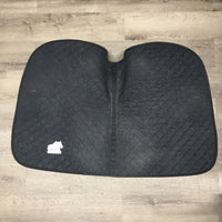 Quilt Profile Jumper Saddle Pad, piping *vgc, puckers, rubs, mnr hair
