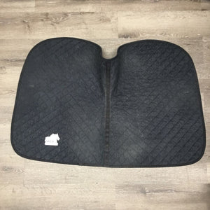 Quilt Profile Jumper Saddle Pad, piping *vgc, puckers, rubs, mnr hair