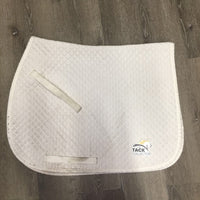 Quilt Jumper Saddle Pad *gc, clean, hair, pilly, mnr stains, rubs, dingy