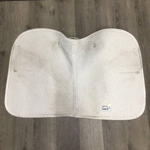 Quilt Jumper Saddle Pad *gc, clean, hair, pilly, mnr stains, rubs, dingy