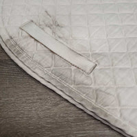 Quilt Jumper Saddle Pad "2013 Pentathlon Champ" *gc, clean, stains, hair, clumpy, dingy, mnr rubs, pills, puckers
