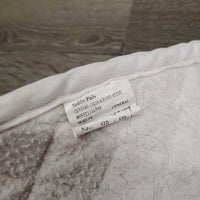 Quilt Jumper Saddle Pad "2013 Pentathlon Champ" *gc, clean, stains, hair, clumpy, dingy, mnr rubs, pills, puckers
