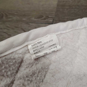 Quilt Jumper Saddle Pad "2013 Pentathlon Champ" *gc, clean, stains, hair, clumpy, dingy, mnr rubs, pills, puckers