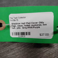 Half Pad Cover ONly *vgc, clean, faded, puckered, mnr hair, pills
