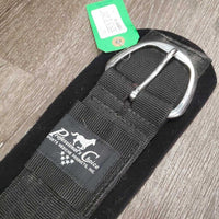 Nylon Web - Neoprene Liner Cinch, D Rings x 2 *vgc, clean, mnr hair, rubs & residue, frayed edge
