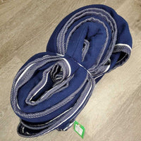 Fleece Cooler, 2 legs "Pony Club Champ" *gc, clean, mnr hair, pills, threads, rubs, v. mnr holes
