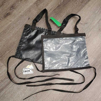 Show Number Bib - Pinny, adjustable shoulders *gc, rubs, creased, dirty, older
