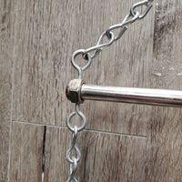 Hanging 4 Bar Metal Rack, 'O' ring *vgc, mnr scuffs, residue, mnr dirt
