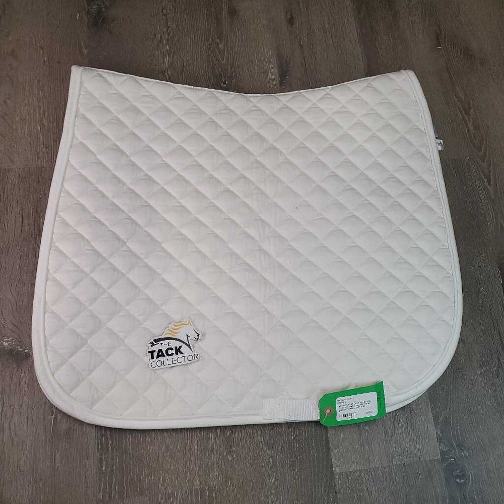 Quilt Dressage Saddle Pad *vgc, clean, mnr hair, rubs, puckers