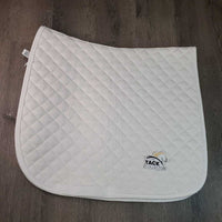 Quilt Dressage Saddle Pad *vgc, clean, mnr hair, rubs, puckers
