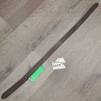 Double Stitch Leather Halter Crownpiece *vgc, dry, mnr dents, scuffs, residue
