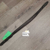 Padded Double Stitch Leather Halter Crownpiece Only *gc, mnr dirt, scuffed, crackles, dents, oil
