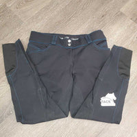 Full Seat Breeches *gc/fair, v.snagged, pilly lining, mnr stain, seam puckers, mnr curled waist band, rubs, pills
