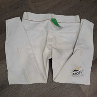 Full Seat Breeches *gc, rubs, pills, stains, seam puckers, dingy, mnr discolored seat & legs
