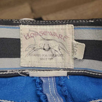 Hvy Full Seat Breeches *gc, older, seam puckers, rubs & pills, torn belt loops, sm holes

