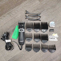 4 Speed Trimmer - Clippers, 2x Blades, 10 Guards, 4 Clips, Case, Info *gc, mnr dirt, hair & sticky
