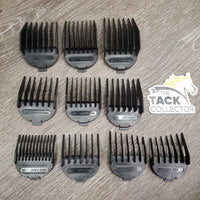 4 Speed Trimmer - Clippers, 2x Blades, 10 Guards, 4 Clips, Case, Info *gc, mnr dirt, hair & sticky
