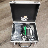 4 Speed Trimmer - Clippers, 2x Blades, 10 Guards, 4 Clips, Case, Info *gc, mnr dirt, hair & sticky
