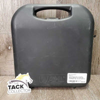 Clipper Box: 4 Guards, Brush, Charger, Info DVD *NO CLIPPERS, vgc, mnr hair
