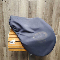17.5" Adj *set W 6" Schleese Pouvoir Close Contact, 2 Billet Guards, 4 Velcro Blocks, Schleese Navy Cover, Wool Flocking, Rear Gusset Panels, Shoulder Relief, Flaps: 14"L x 14"W Serial #: 3-17.5 644050306
