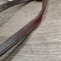 v.soft Rsd Figure 8 Noseband ONLY *vgc, clean, mnr rubs, edge scrapes/loose threads & tight keepers, clumps, stains, older
